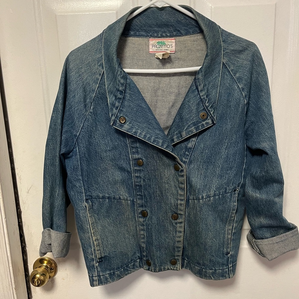 Vintage Palmetto's Washed Jeans denim jacket